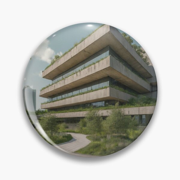 Item preview, Building with a Green Roof designed and sold by BestArtByArvind.