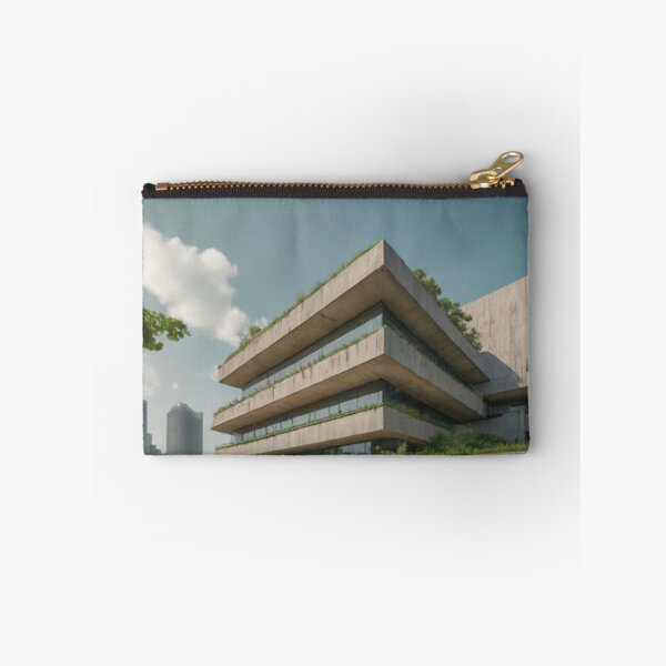 Item preview, Edificio con techo verde designed and sold by BestArtByArvind.
