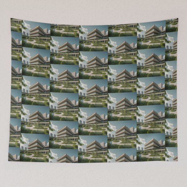 Item preview, Building with a Green Roof designed and sold by BestArtByArvind.