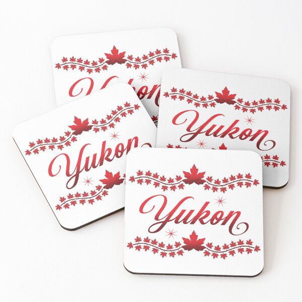 Item preview, Yukon Canada in a Big Bold and Red Design from Tjays on a Cool designed and sold by TJays.