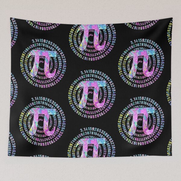 Item preview, Funny Spiral Pi Math Tie Dye for Pi Day 3.14 designed and sold by HauntandStick99.