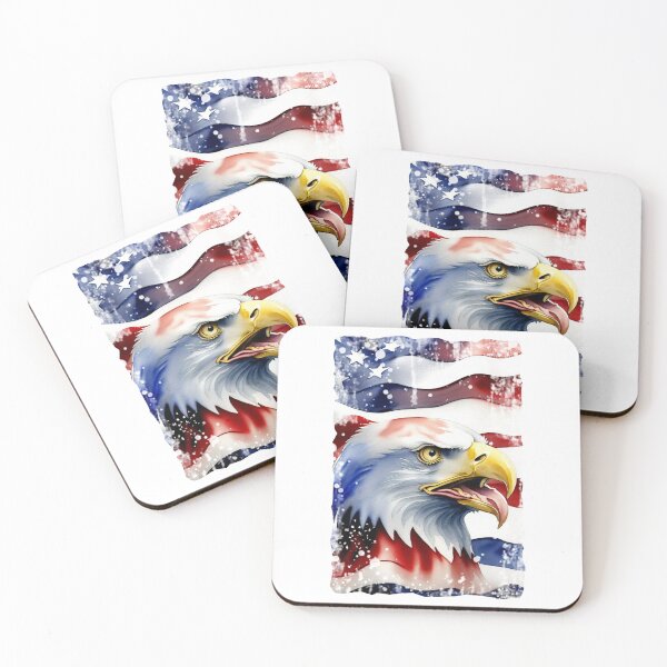 Item preview, Independence Day, Flag USA, Eagle, designed and sold by Dawidsz79.