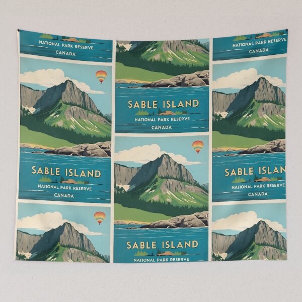Item preview, Sable Island National Park Canada Vintage Travel Tourism  designed and sold by TravelersGems.