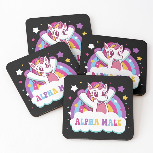 Item preview, Alpha Male Unicorn I designed and sold by Lemon Pepper.