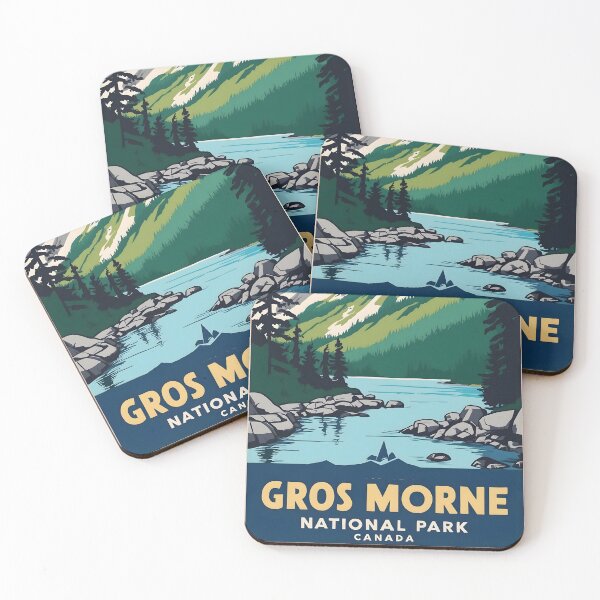 Item preview, Gros Morne National Park Canada Vintage Travel Tourism  designed and sold by TravelersGems.