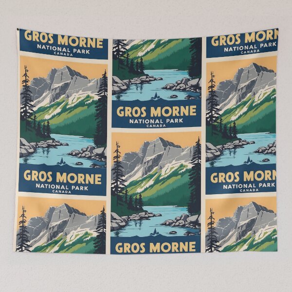 Item preview, Gros Morne National Park Canada Vintage Travel Tourism  designed and sold by TravelersGems.
