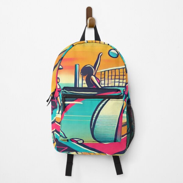 Item preview, Diseño retro de voleibol de playa de los años 80 designed and sold by Genady.