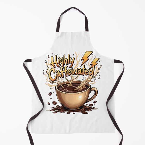 Item preview, Warning: Highly Caffeinated | Fun Coffee Addict Design designed and sold by D3monic.