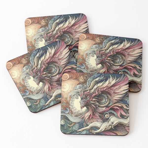 Item preview, Fabled Beauties designed and sold by RW Art Prints.