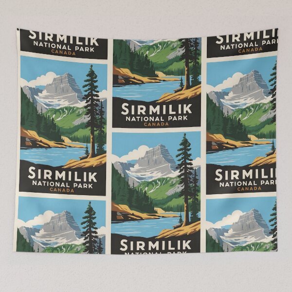 Item preview, Sirmilik National Park Canada Vintage Travel Tourism  designed and sold by TravelersGems.