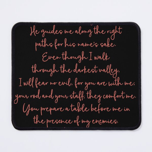Item preview, Psalm 23 v.7 designed and sold by x1brett.