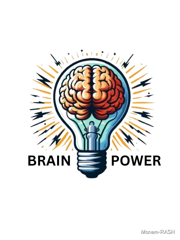 Thumbnail 3 of 3, Scarf, Brain Power designed and sold by Monem-RASH.