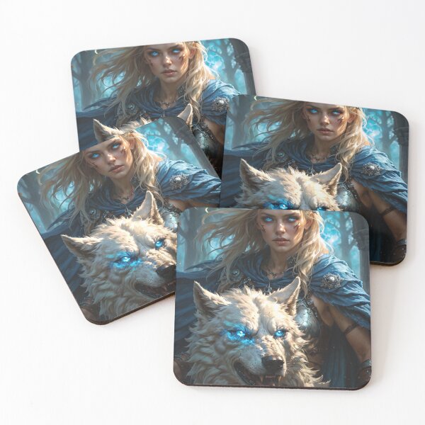 Item preview, Aryanne - The Wolf Whisperer designed and sold by FreemanDan Art.