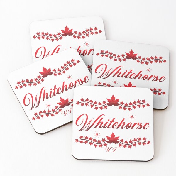 Item preview, Whitehorse Yukon in a Big Bold and Red Design from Tjays on a Cool designed and sold by TJays.