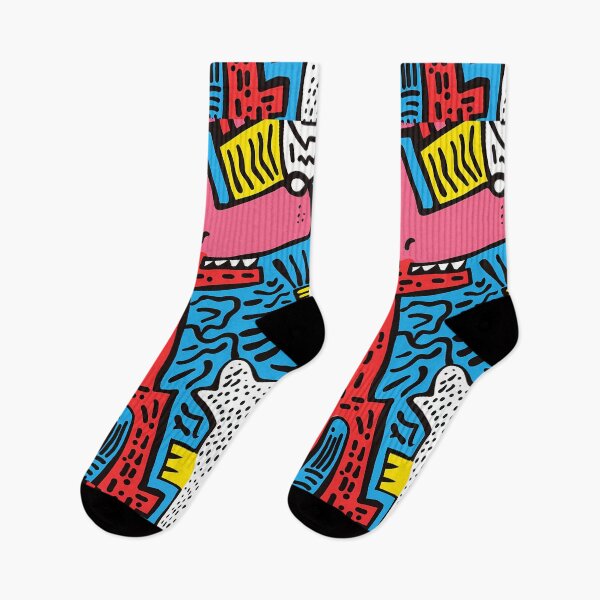 Item preview, Very colorful street art designed and sold by MidArtForge.
