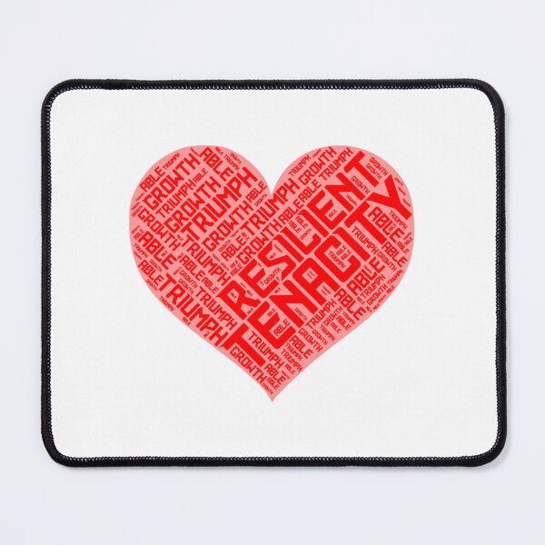 Item preview, Heart-shaped resilience design designed and sold by StyleFused.
