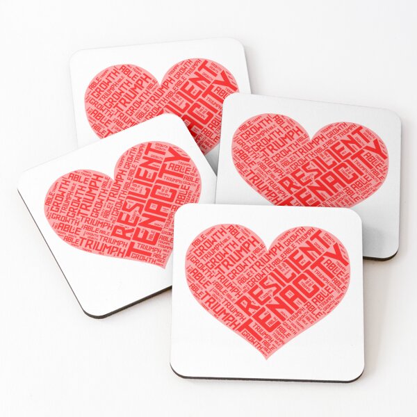 Item preview, Heart-shaped resilience design designed and sold by StyleFused.