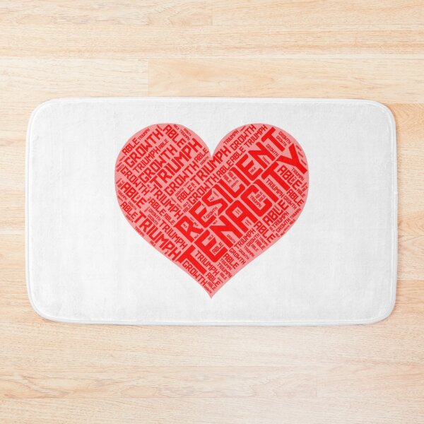 Item preview, Heart-shaped resilience design designed and sold by StyleFused.