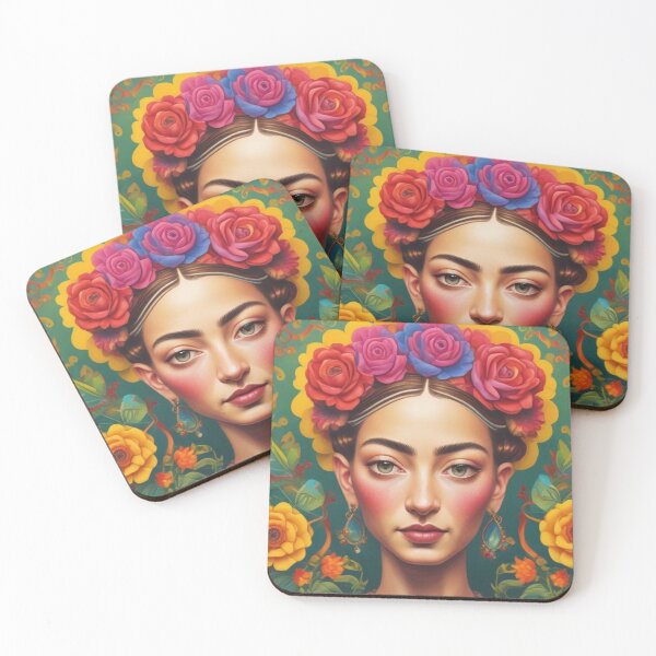 Item preview, Folksy Frida designed and sold by GasconyPassion.