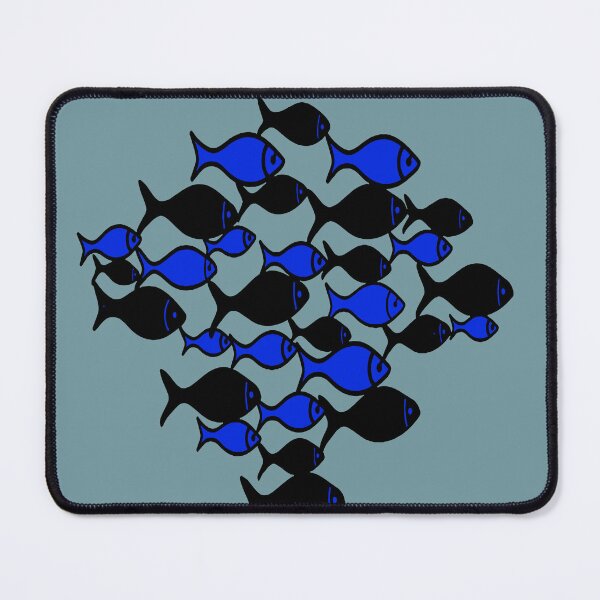 Item preview, Mid Century Modern Fish Abstract Art Cut Out 3 designed and sold by taiche.