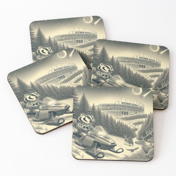Item preview, Bucky Badgers Vintage Art designed and sold by schwampbell.