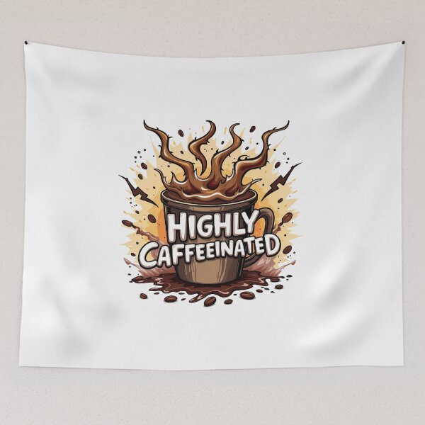 Item preview, Fueling Life | Highly Caffeinated Coffee Lover's Design designed and sold by D3monic.