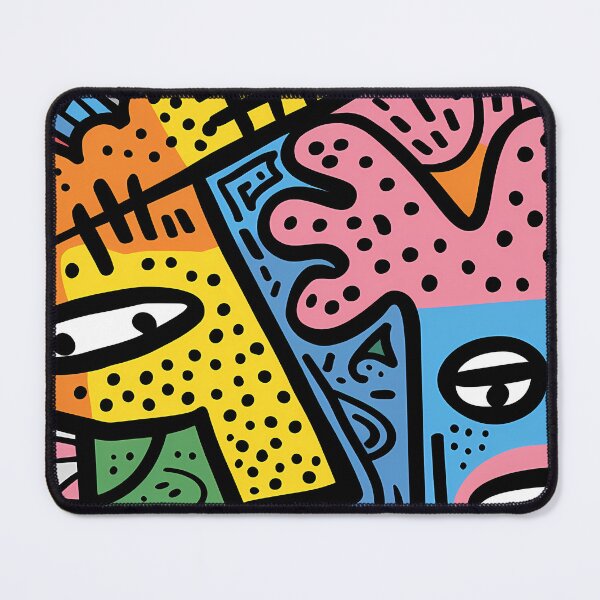 Item preview, Very colorful street art designed and sold by MidArtForge.