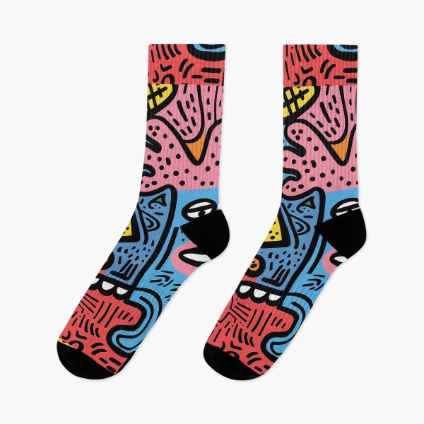 Item preview, Very colorful street art designed and sold by MidArtForge.
