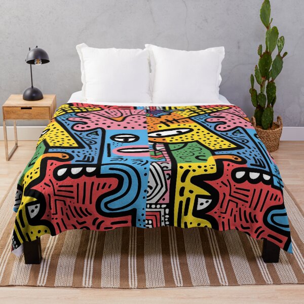 Item preview, Very colorful street art designed and sold by MidArtForge.