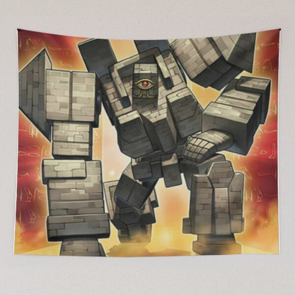 Item preview, Golem that Guards the Millennium Treasures designed and sold by Black Saiyan Magician's Merchandise.