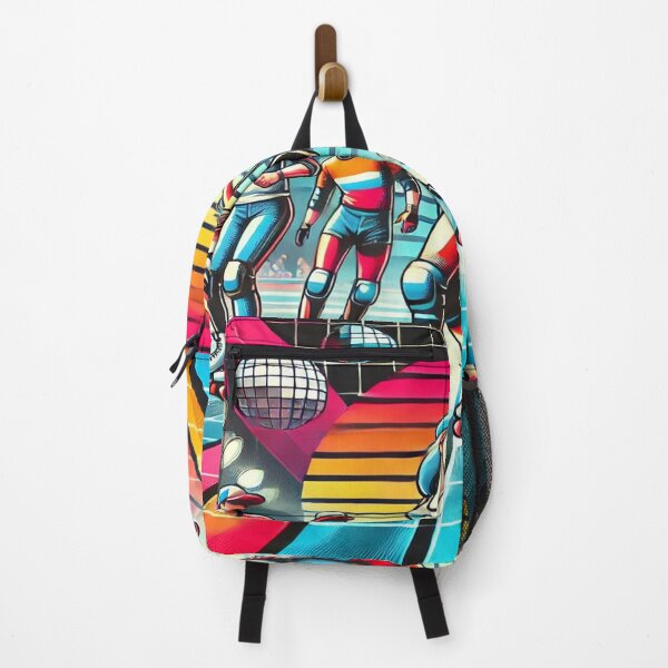 Item preview, Retro 80s Roller Disco Design designed and sold by Genady.