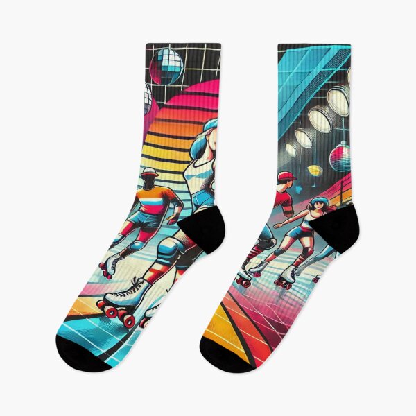 Item preview, Retro 80s Roller Disco Design designed and sold by Genady.