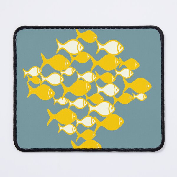 Item preview, Mid Century Modern Fish Abstract Art Cut Out 4 designed and sold by taiche.