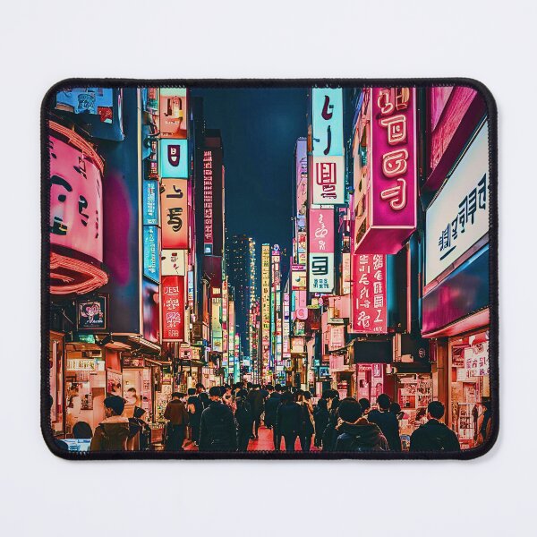 Item preview, MYEONGDONG BUSTLING NEON STREETS designed and sold by milestotreasure.