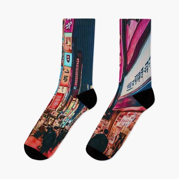 Item preview, MYEONGDONG BUSTLING NEON STREETS  designed and sold by milestotreasure.