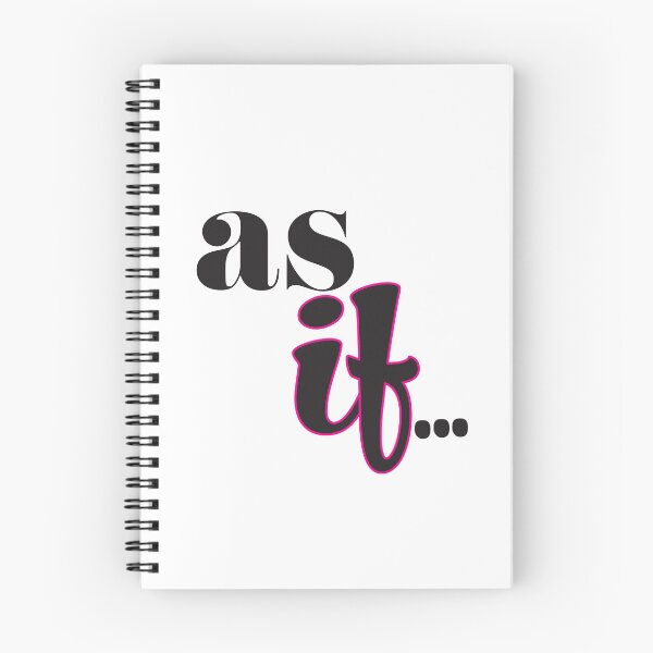 Item preview, As if... sticker designed and sold by CosmicAeroplane.