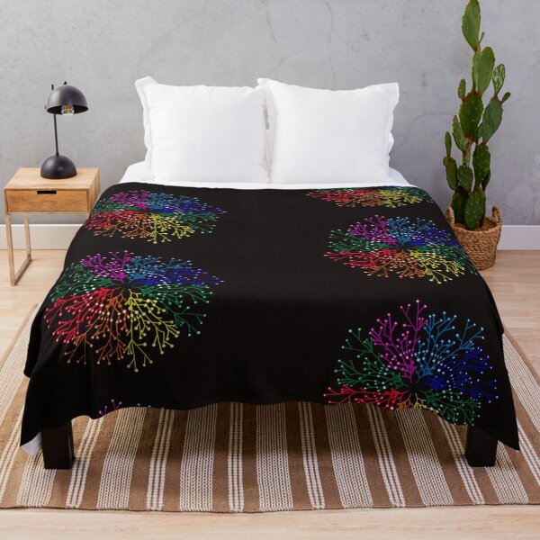 Item preview, Glowing branches mandala designed and sold by nongsao4.