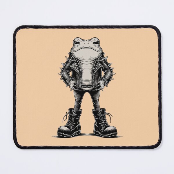 Item preview, a stylized frog dressed in a punk-inspired outfit designed and sold by 123ks.