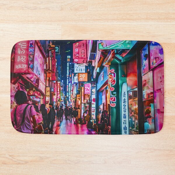 Item preview, MYEONGDONG CYBERPUNK AESTHETIC NEON STREETS designed and sold by milestotreasure.