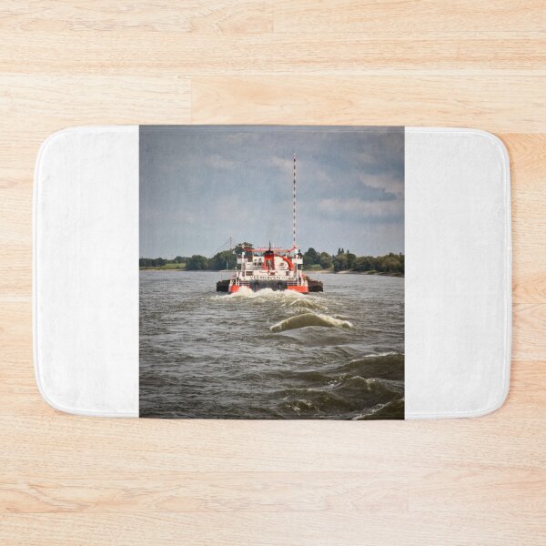 Item preview, Tugboat Veerhaven III Waterbuffel on the Rhine near Wesel designed and sold by Ruhrpottpicture.