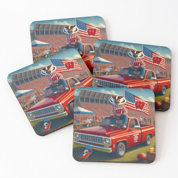 Item preview, Classic slow ride Bucky the badger designed and sold by schwampbell.