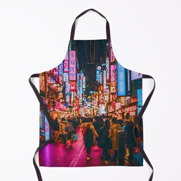 Item preview, MYEONGDONG CYBERPUNK VIBRANT NEON SIGN designed and sold by milestotreasure.