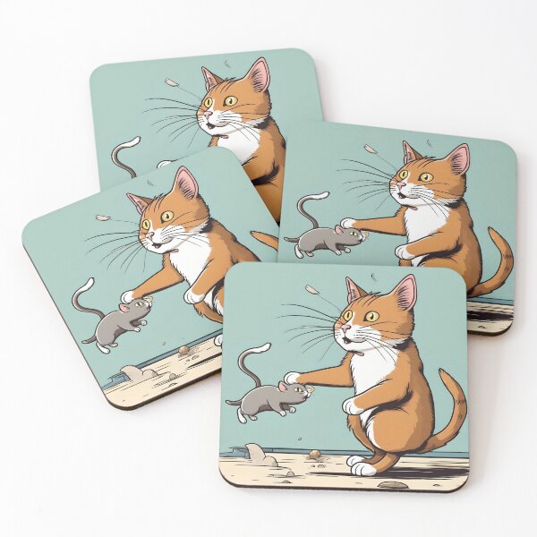 Item preview, Cat and mouse hunt designed and sold by Pandanime.