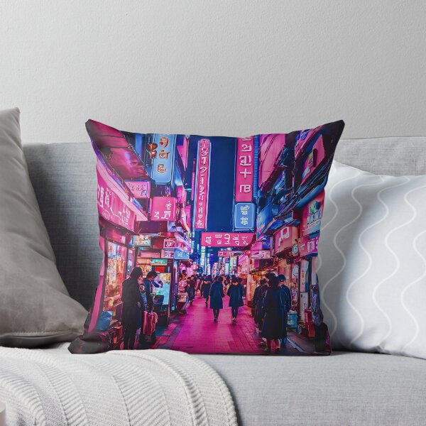 Item preview, MYEONGDONG VIBRANT CYBERPUNK NIGHTLIFE designed and sold by milestotreasure.