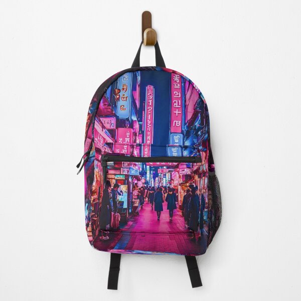 Item preview, MYEONGDONG VIBRANT CYBERPUNK NIGHTLIFE designed and sold by milestotreasure.