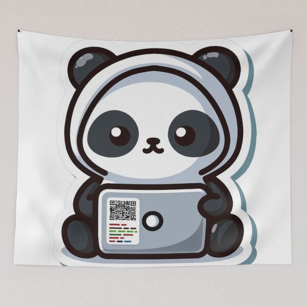 Item preview, Coder Panda designed and sold by hit-gal.