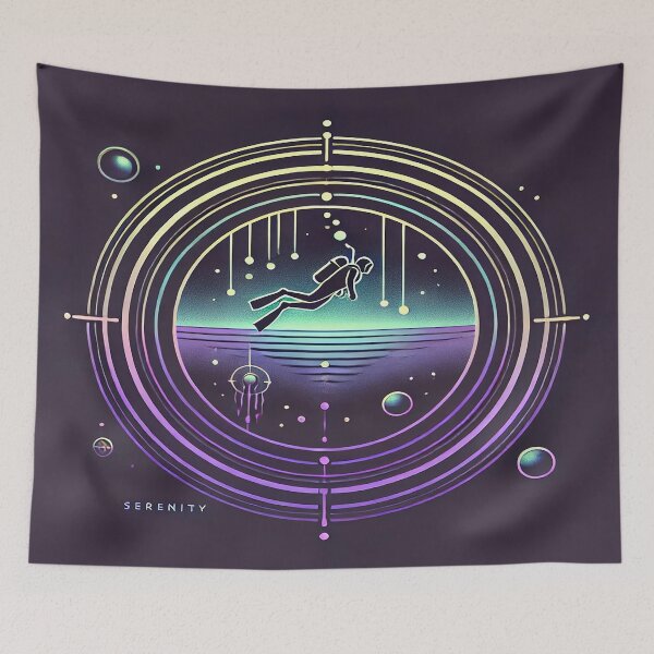 Item preview, Night Immersion in the Depths designed and sold by FAONIM.