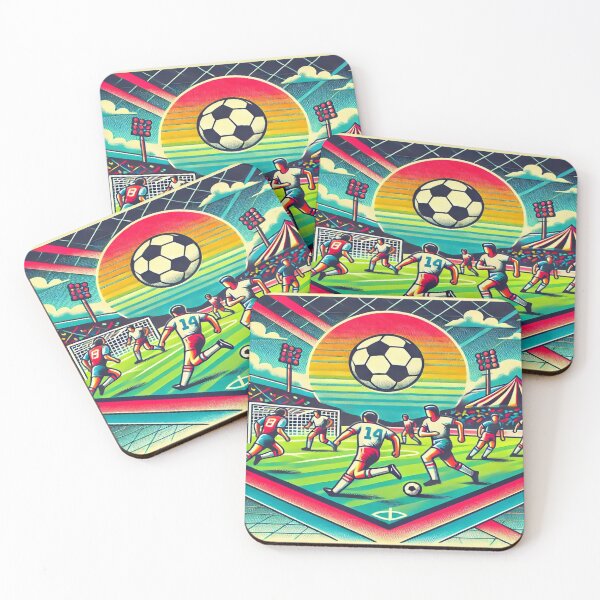 Item preview, Retro 80s Soccer Match Design designed and sold by Genady.