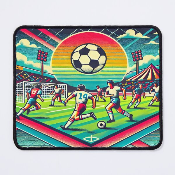 Item preview, Retro 80s Soccer Match Design designed and sold by Genady.