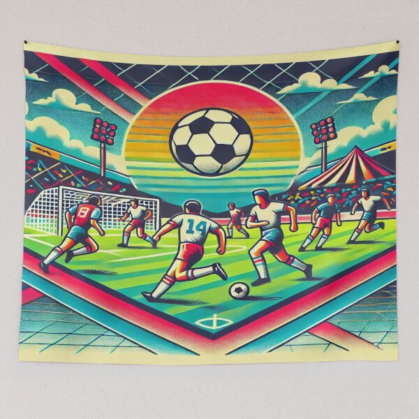 Item preview, Retro 80s Soccer Match Design designed and sold by Genady.
